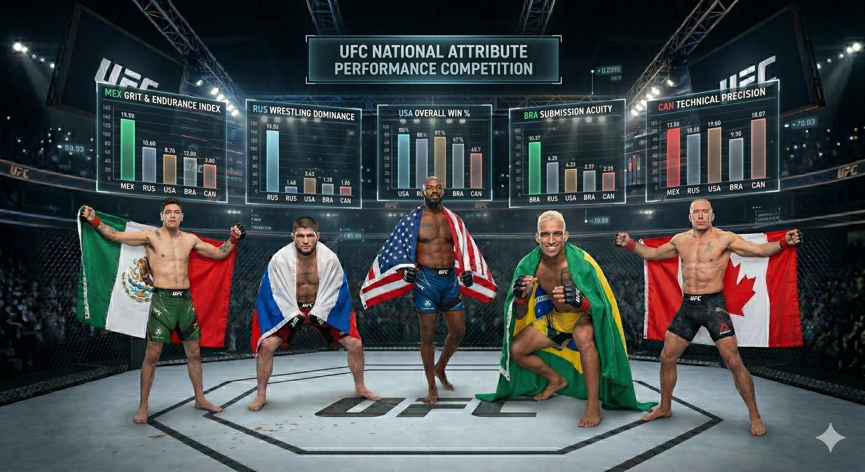 Countries and the UFC Article Thumbnail