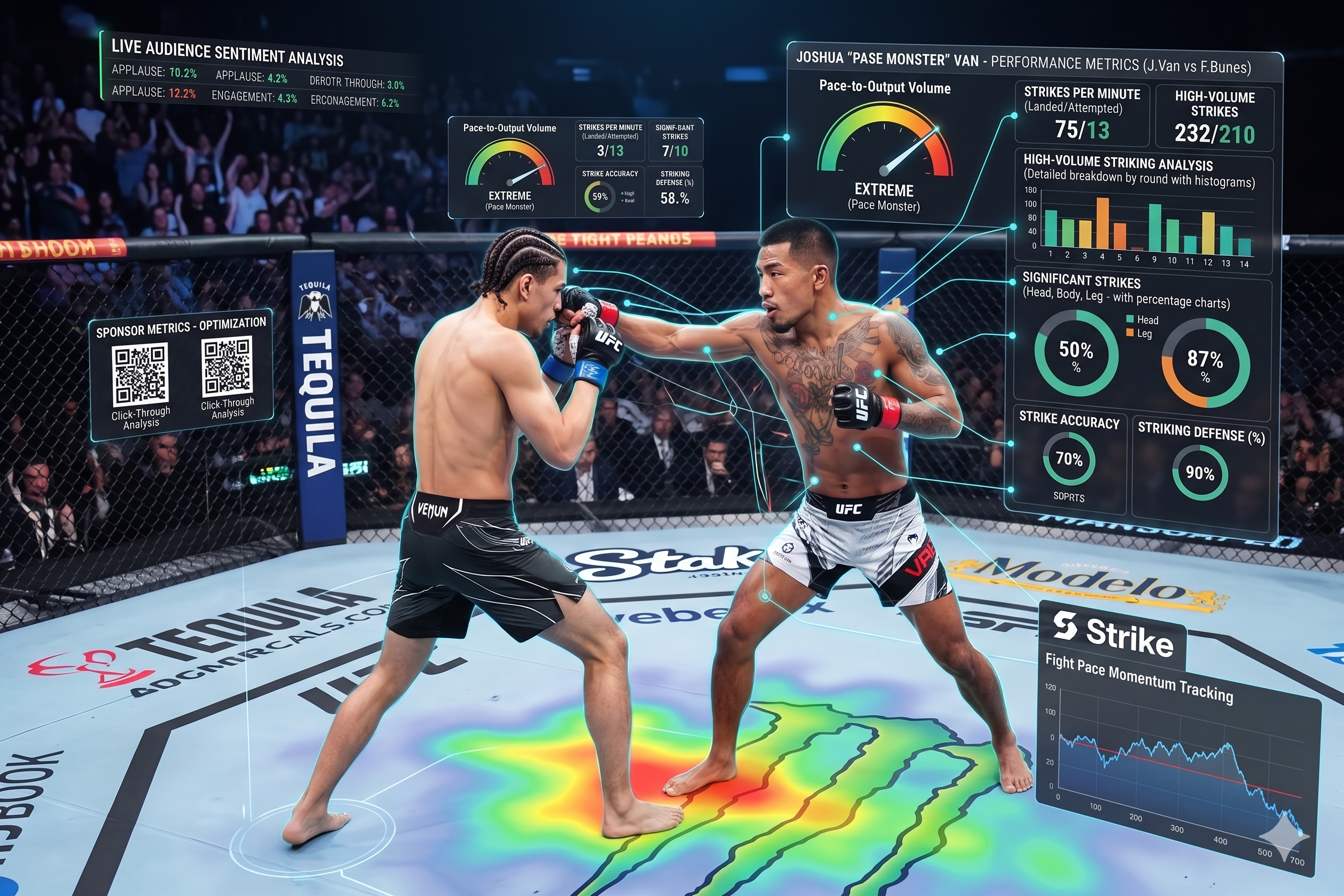 The Pace Monster: How Joshua Van Broke UFC's Volume Ceiling